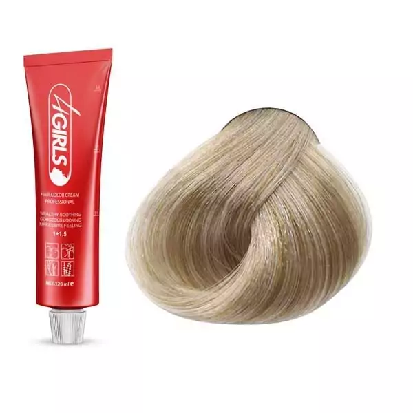 رنگ مو فورگرلز S8 رنگ بلوند شنی روشن 120ml