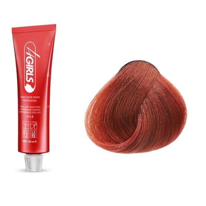 رنگ مو فورگرلز RI5 رنگ قرمز تند روشن 120ml