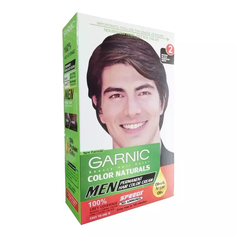 کیت رنگ موی مردانه گارنیک شماره 2