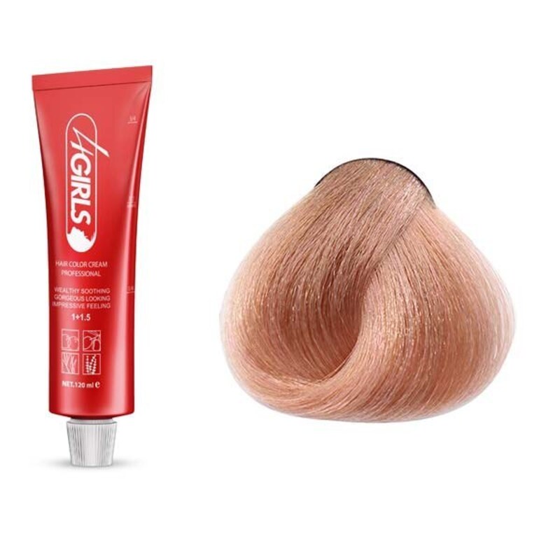 رنگ مو فورگرلز CO رنگ کورال (مرجانی) 120ml