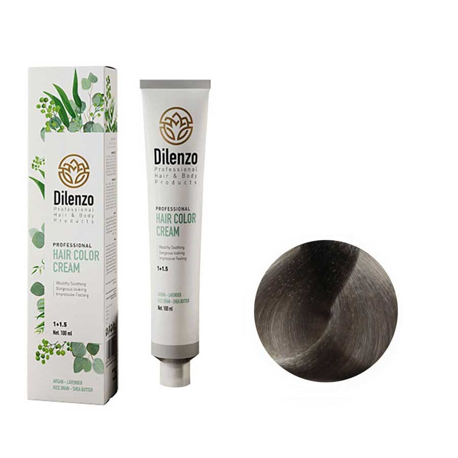 رنگ مو دیلنزو 8C رنگ بلوند خاکستری روشن 100ml