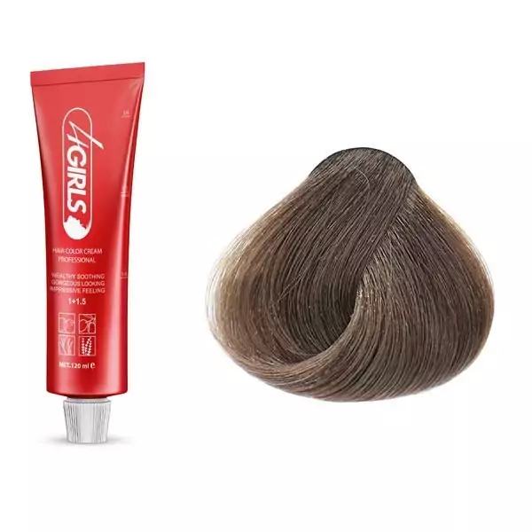 رنگ مو فورگرلز CA5 رنگ قهوه ای کاراملی روشن 120ml