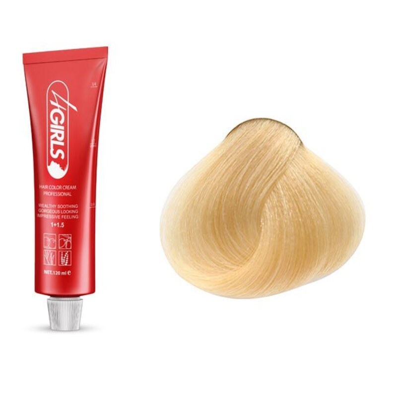رنگ مو فورگرلز SSD رنگ طلایی کاملا روشن 120ml