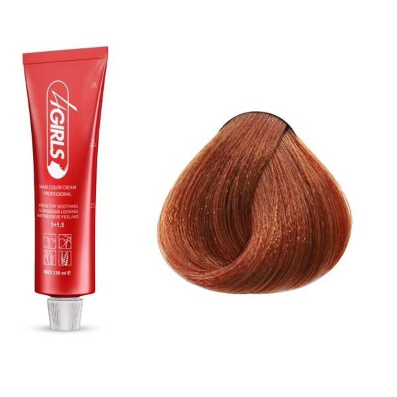 رنگ مو فورگرلز BR رنگ برنزی 120ml
