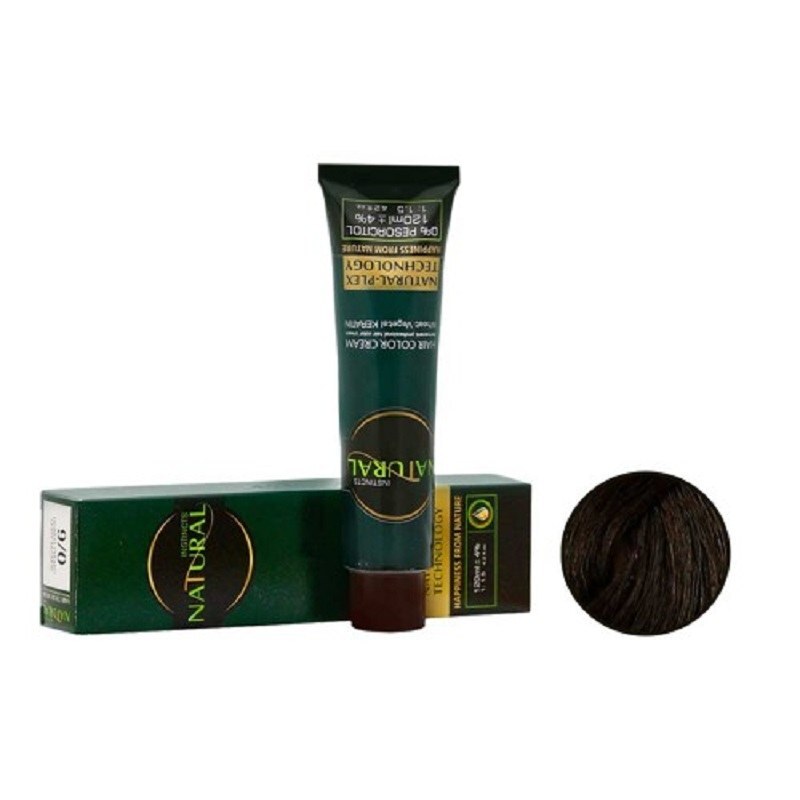 رنگ مو 120میل نچرال حاوی پلکس 5.8 قهوه ای زیتونی روشن