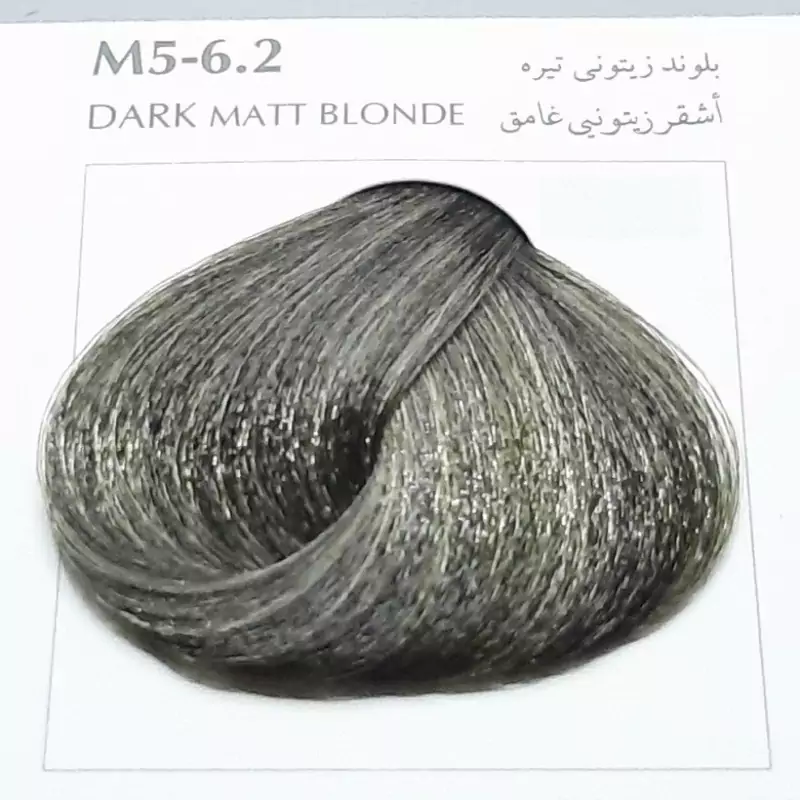 رنگ موی بلوند زیتونی تیره