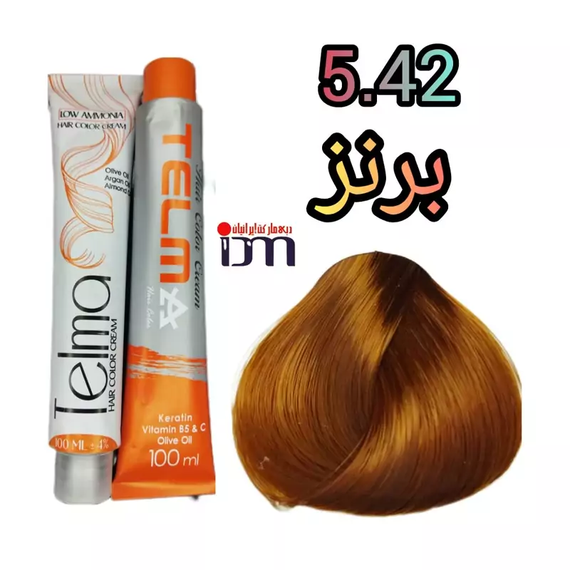 رنگ موی تلما شماره (5.42) برنز