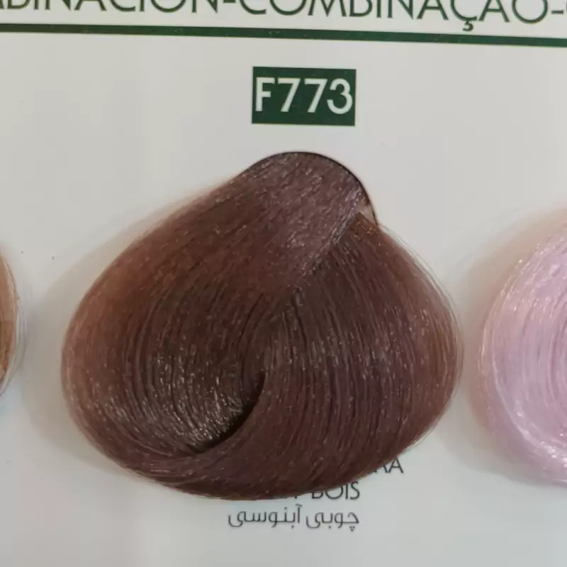 رنگ مو نچرال چوبی آبنوسی f773