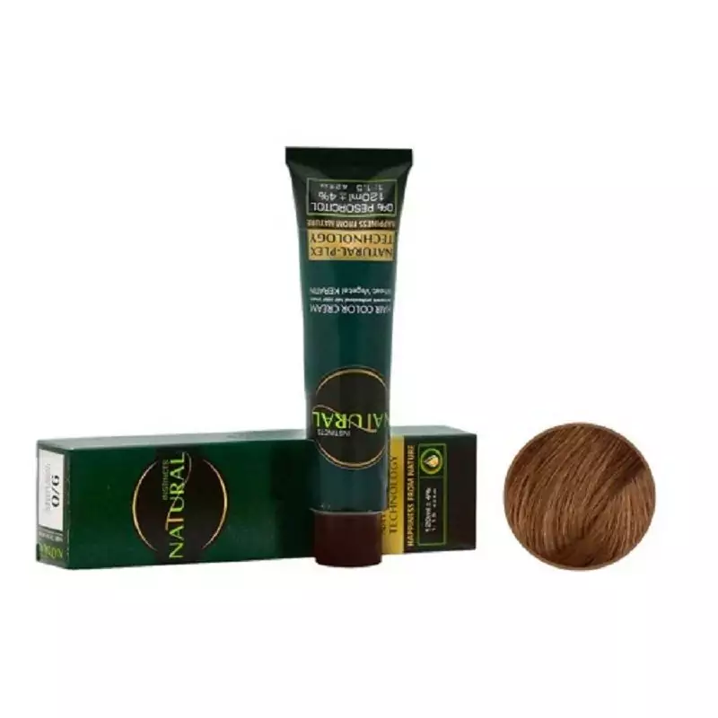 رنگ مو 120میل نچرال حاوی پلکس 6.31بلوند بژ تیره