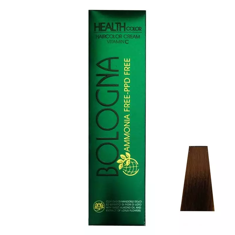 رنگ مو بلونیا بدون آمونیاک شماره 6.7 بلوند قهوه ای تیره dark brown blonde حجم 100 میلی لیتر