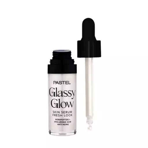 سرم پوست پاستل مدل GLASSY GLOW حجم 14.4 میلی لیتر