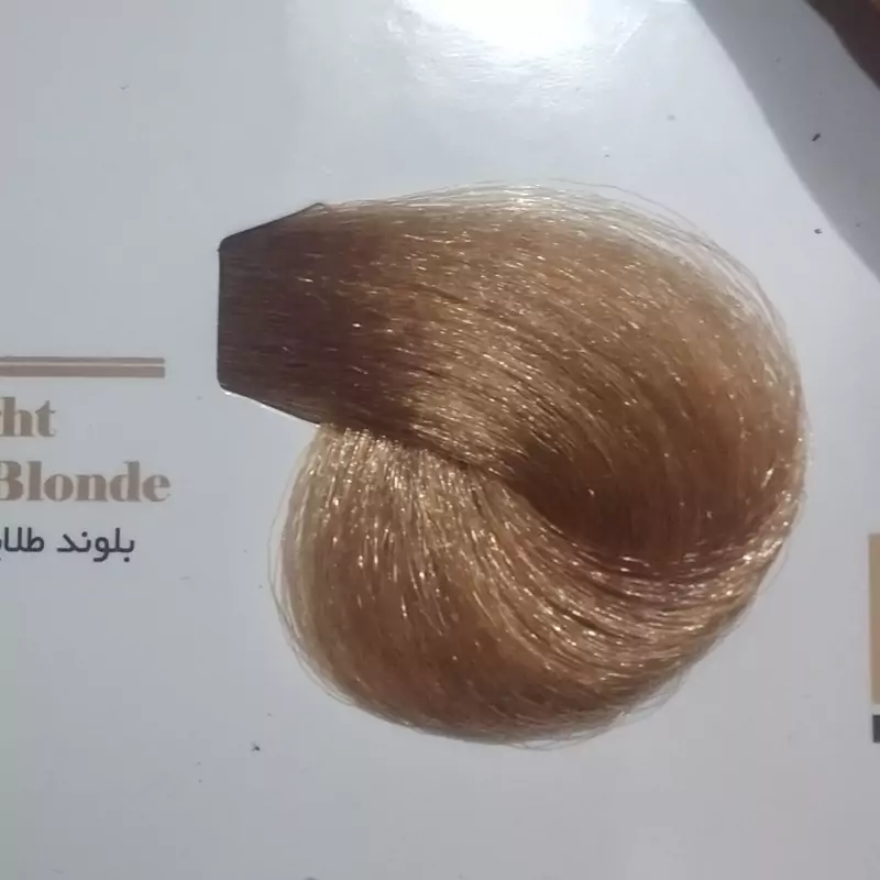 رنگ مو سوپر کراتینه چیفون شماره 9.5 رنگ بلوند طلایی خیلی روشن حجم 120 میلی لیتر