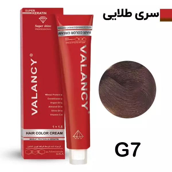 والنسی رنگ مو بلوند طلایی G7 در سرای کالا