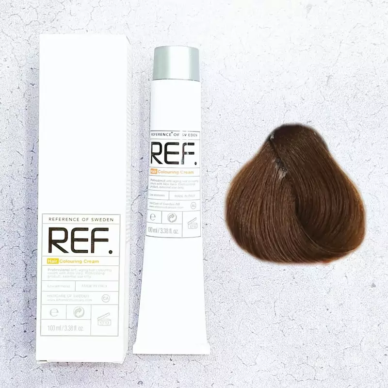 رنگ مو رف (REF) سری  SAHARAS شماره (8.31)    Light Golden Ash  Blonde    