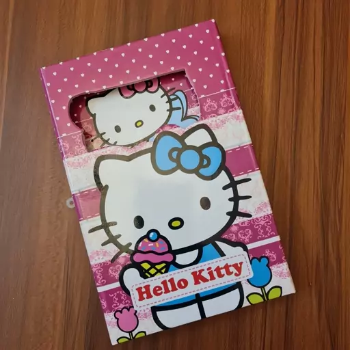 دفتر خاطرات سنجاقک مدل hello kitty