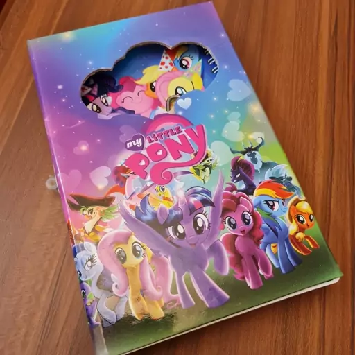 دفتر خاطرات سنجاقک مدل my little pony