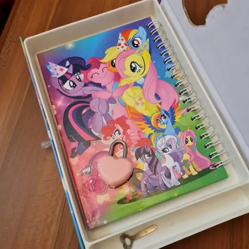 دفتر خاطرات سنجاقک مدل my little pony