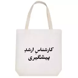 توت بگ پارچه ای خندالو طرح کارشناس ارشد پیشگیری کد 10519