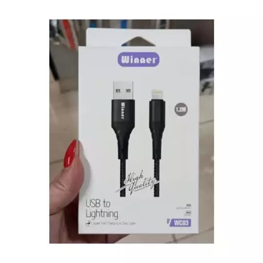 کابل USB به Lightning وینر مدل Winner WC03