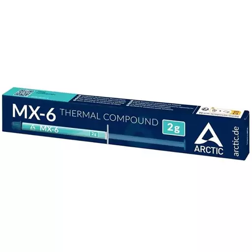 خمیر سیلیکون سرنگی 2 گرمی آرکتیک ARCTIC MX-6