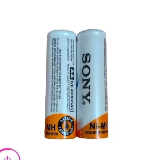 باتری قلمی قابل شارژ سونی Sony مدل Cycle Energy Ni-MH AA 4600mAh