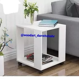 میز کنار مبل. پاتختی کتابخانه mdf