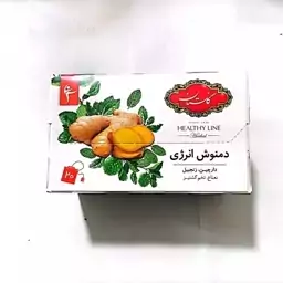 دمنوش گیاهی زنجبیل  گلستان مخلوط ( دارچین ،زنجبیل ،تخم گشنیز ، نعناع )