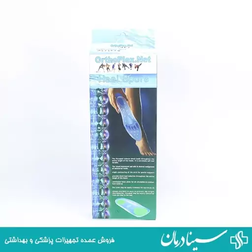 کفی طبی سیلیکونی orthoplex سایز مدیوم m پد خار پاشنه تجهیزات پزشکی سینا درمان 403223