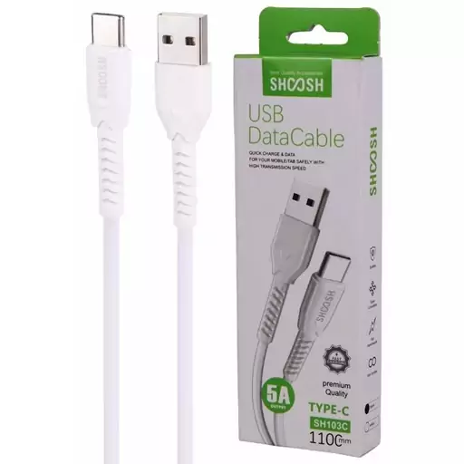 کابل تبدیل USB به USB-C شوش مدل SH103C طول 1.1 متر