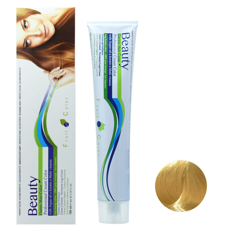 رنگ مو بیوتی شماره 10.0 حجم 100 میلی لیتر رنگ بلوند فوق العاده روشن