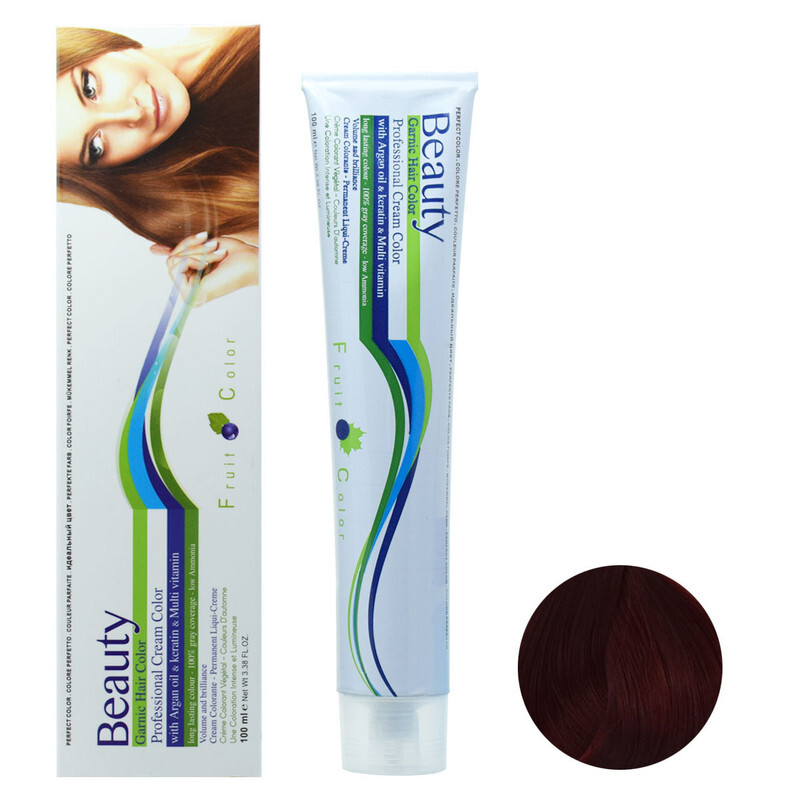 رنگ مو بیوتی شماره 6.88 حجم 100 میلی لیتر رنگ قرمز یاقوتی