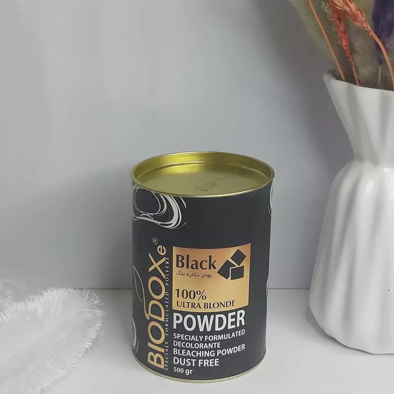 پودر دکلره مشکی Biodoxe حجم 500 گرم