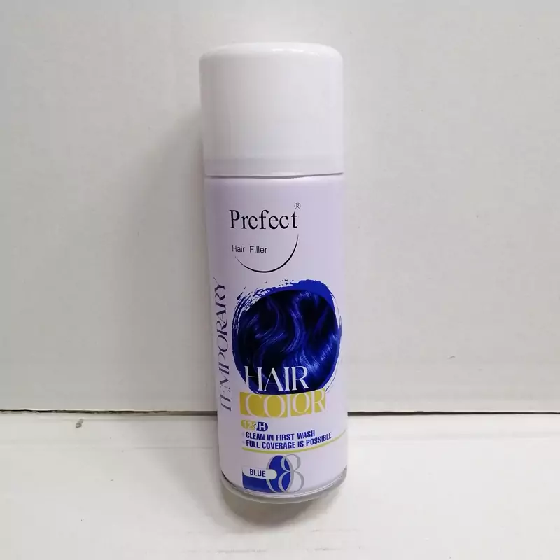 اسپری رنگ مو موقت پرفکت آبی BLUE