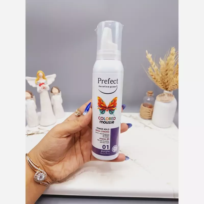 موس مو رنگی پرفکت فیلر شماره 4 رنگ سرخابی