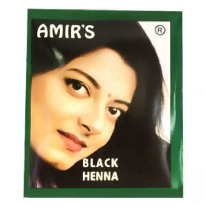 رنگ موی گیاهی امیر ( رنگ مشکی)