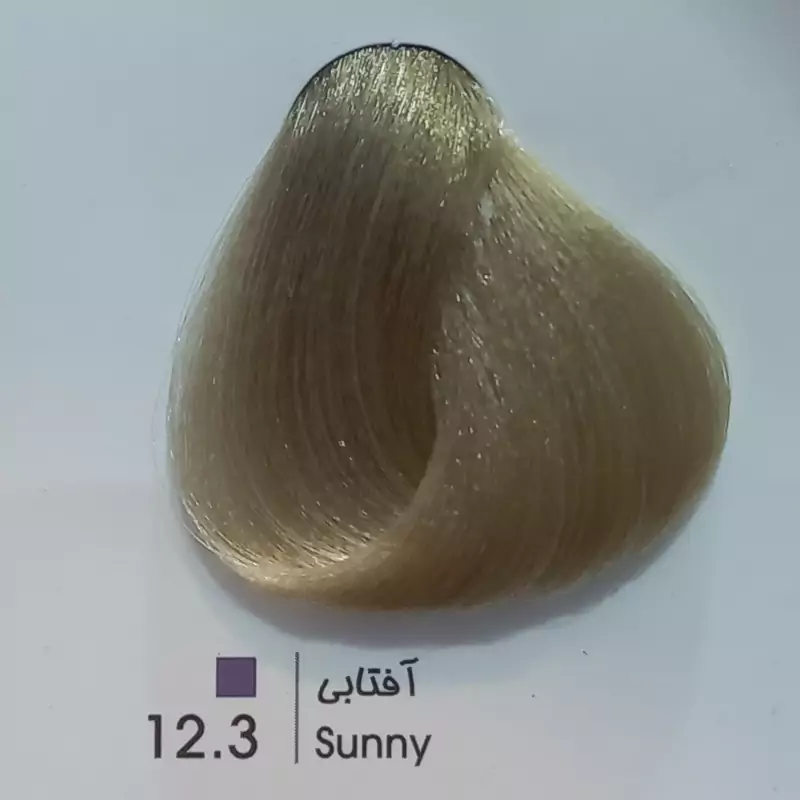 رنگ موی حرفه ای لیونل کالر  آفتابی 3  12 حجم 100 میل