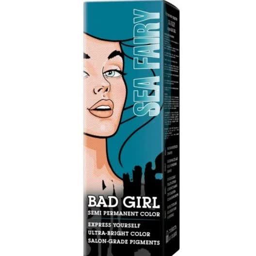 رنگ مو فانتزی بد گرل (BAD GIRL) رنگ SEA FAIRY