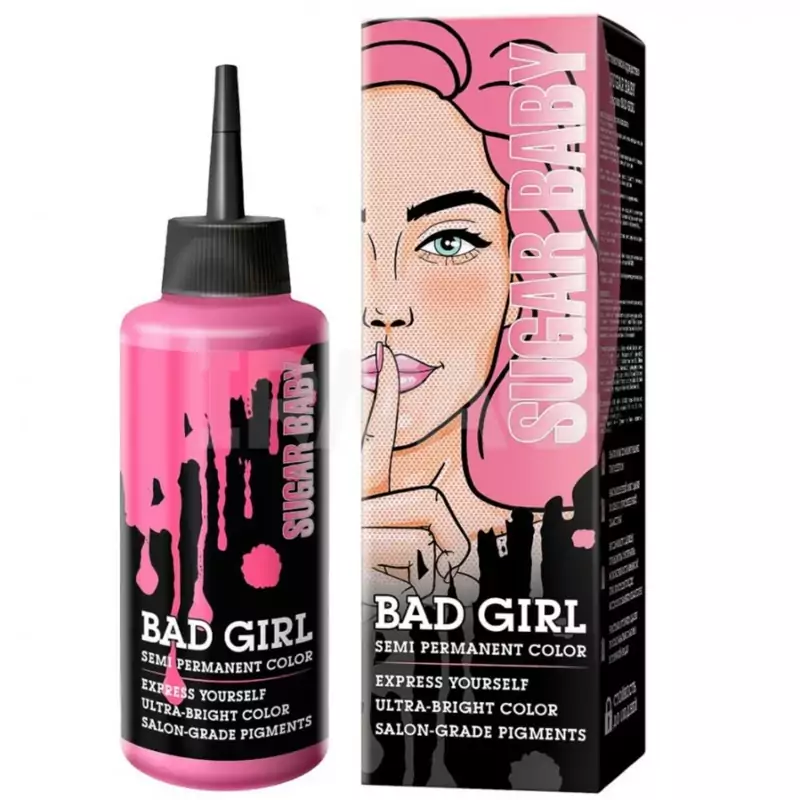 رنگ مو فانتزی بد گرل (BAD GIRL) رنگ SUGAR BABY
