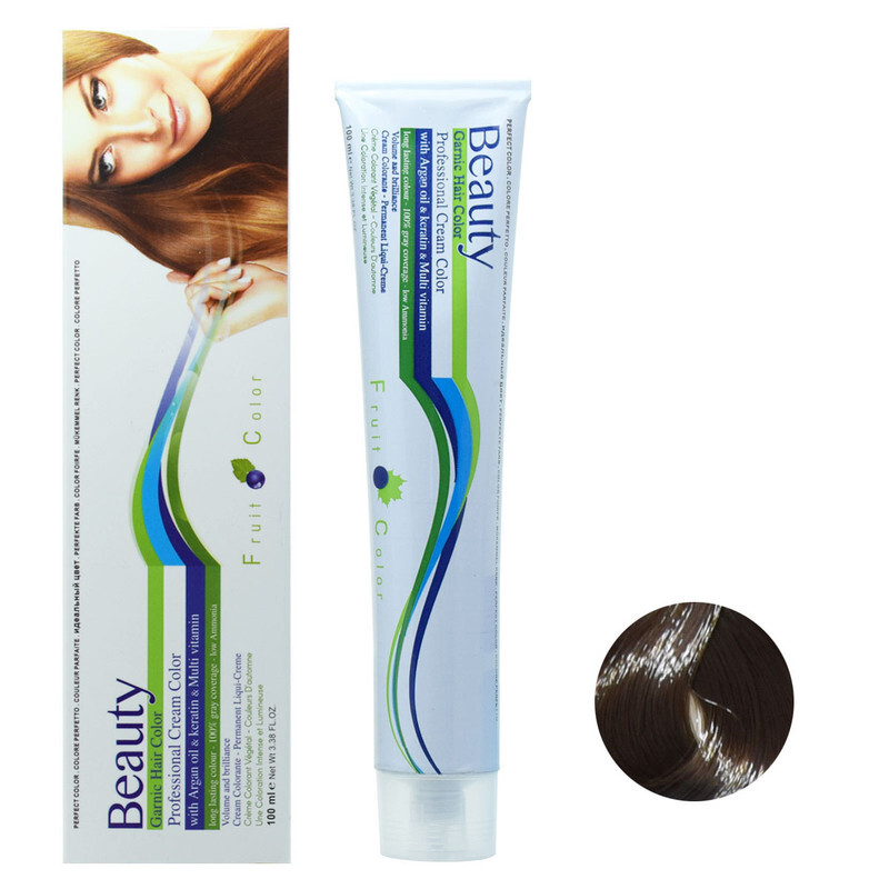 رنگ مو بیوتی سری طبیعی شماره 5.0 حجم 100 میلی لیتر رنگ قهوه ای