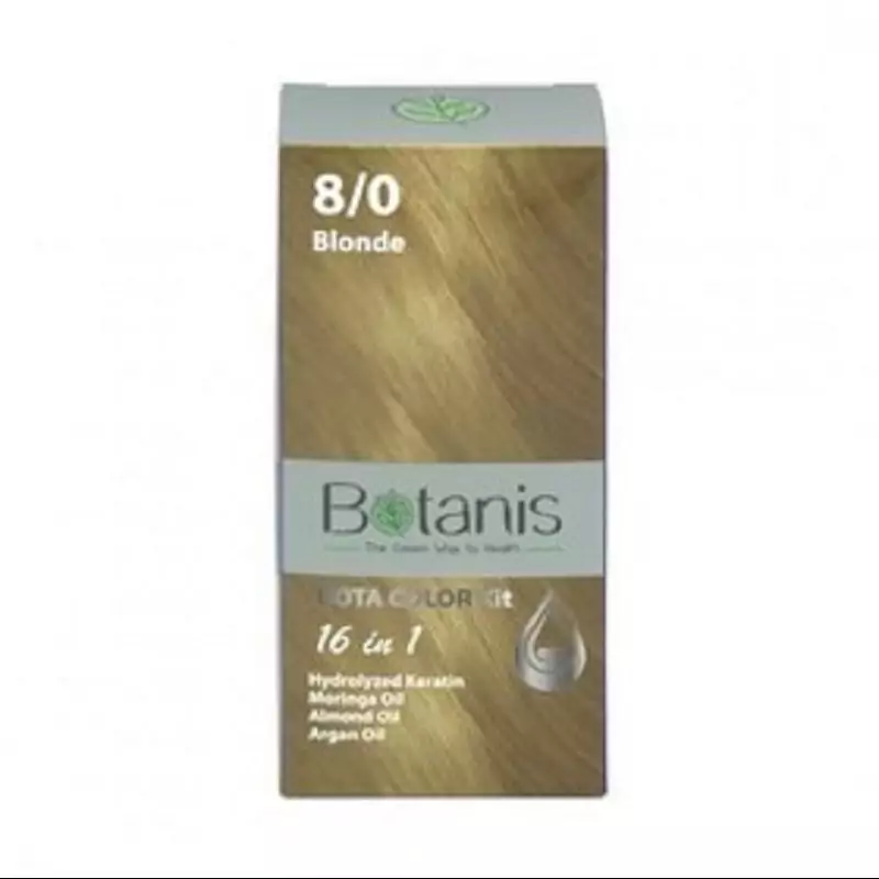 کیت رنگ مو بوتانیس شماره 8 رنگ بلوند Blonde