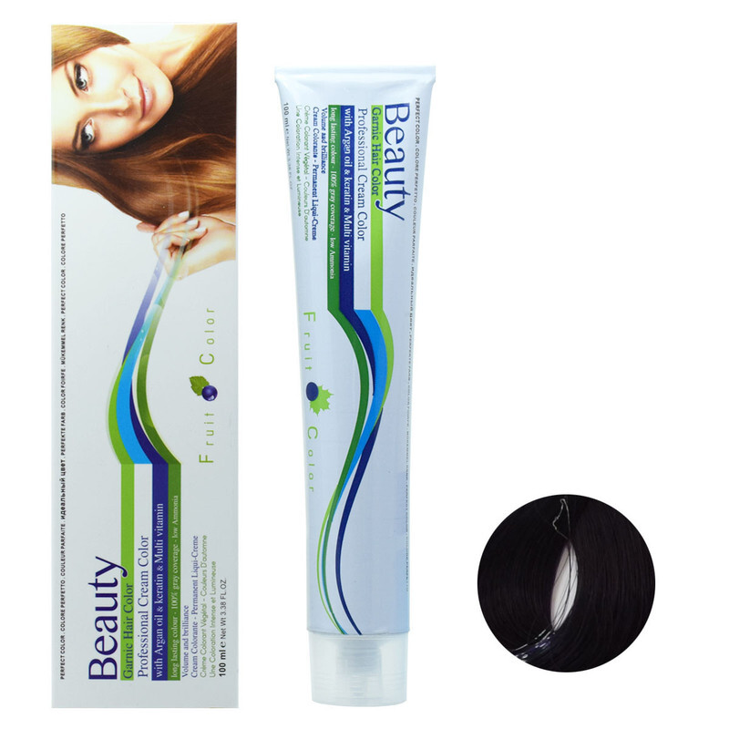 رنگ مو بیوتی شماره 3.99 حجم 100 میلی لیتر رنگ شرابی ماهاگونی