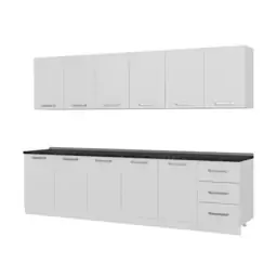 کابینت آشپزخانه فلفور کابینت مدل 300 cm مجموعه 7 عددیامکان تغییر هست/ارسال پسکرایه/اختصاصی