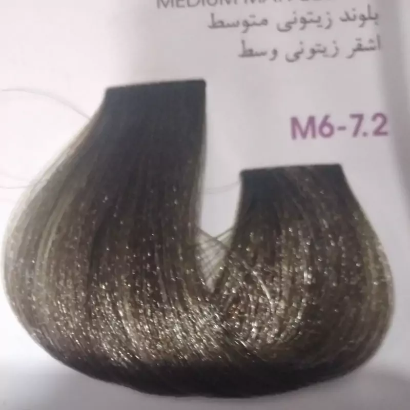 رنگ مو بیس کالر  M6 بلوند زیتونی متوسط