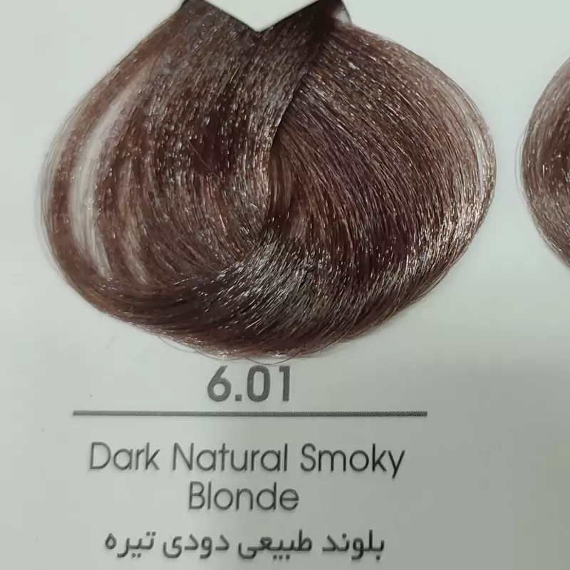 رنگ موی آرتین بلوند طبیعی دودی تیره با اکسیدان