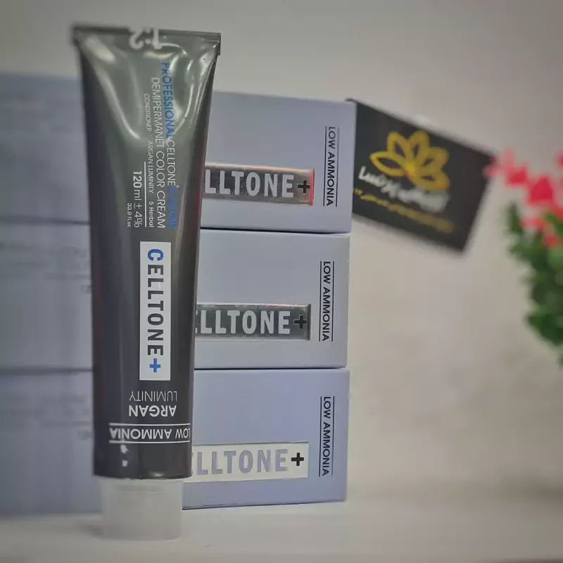 رنگ مو بدون امونیاک سلتون مجموعه بدون سولفات و ضد حساسیت