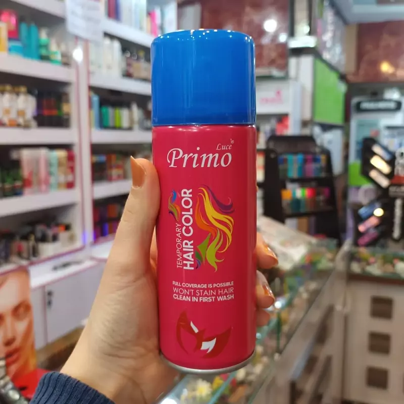 اسپری رنگ مو پریما لوسی رنگ آبی شماره 02