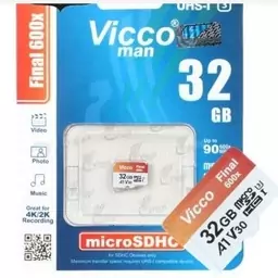 رم 32 گیگ VICCOMAN 600X 90MB U3 بدون خشاب