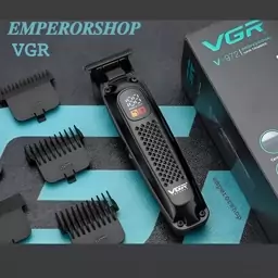 ماشین اصلاح سر و صورت خط زن حجم زن صفرزن وی جی آر VGR مدل V-972 اورجینال ریش تراش موزر 