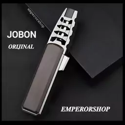 فندک جوبون JOBON مدل Jet Flame تورچ شعله بلند شعله افکن فشارقوی فندک لوکس کادویی قویترین فندک اتمی برند جوبون JOBON اصلی