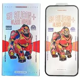 گلس شیشه ای تمام چسب آیفون 14 پرو مکس موکوسون Silicon Plus